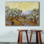 Wallity Cuadro Decorativo de Vincent van Gogh en Lienzo 70 x 100 cm